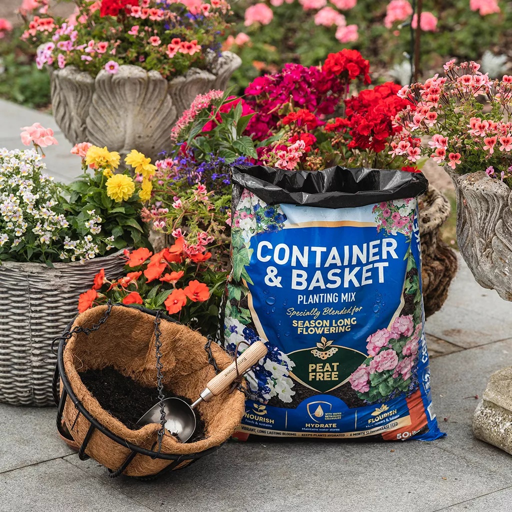 Westland Container & Basket Peat Free Planting Mix 50L 5023377015106